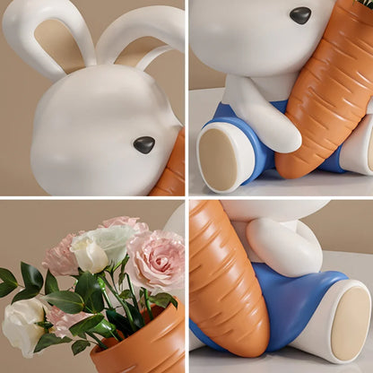 Cute Cartoon Rabbit TV Cabinet Wine Cabinet Decoration Decoration Decoration Bedroom Home Decoration Housewarming Gift